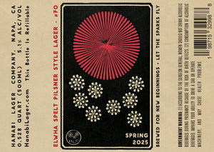Spring 2025 <br /><small>Elwha Spelt Pilsner</small><br />