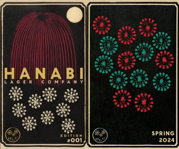 Hanabi Lager Mixed Case<br /><small>Haná Pilsner + Spring 2024</small><br /><small>12 x 500 mL bottles</small><br />